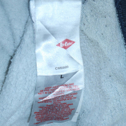Additional view of Lee Cooper men’s blue crew neck pullover sweatshirt l