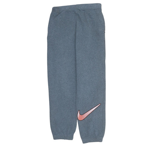Nike Boys Grey Fleece Sweatpants M 10-12 Years Comfortable Joggers