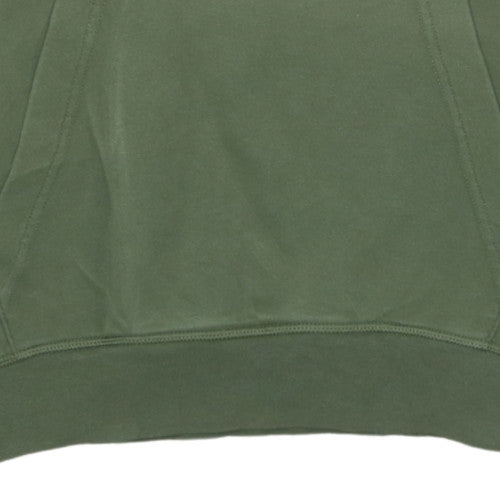 Nike Men's Green Pullover Hoodie Small Logo Fleece Sportswear