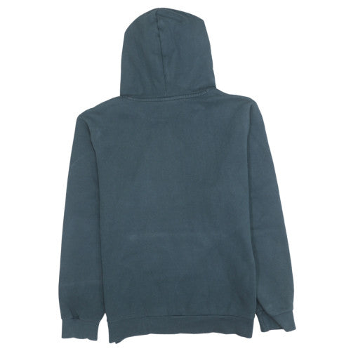Puma Men's Blue Pullover Hoodie Small Fleece Logo Sweatshirt