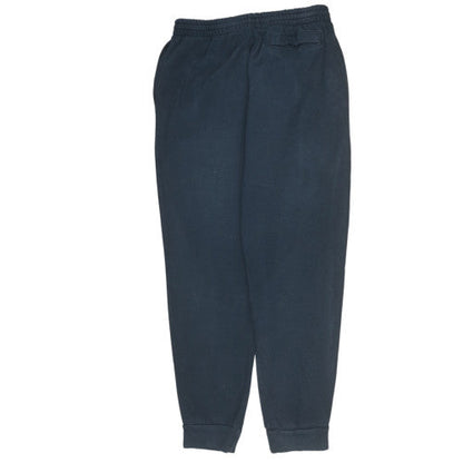 Brand and care label for Under Armour boys’ black jogger fleece sweatpants, size 158, youth xl
