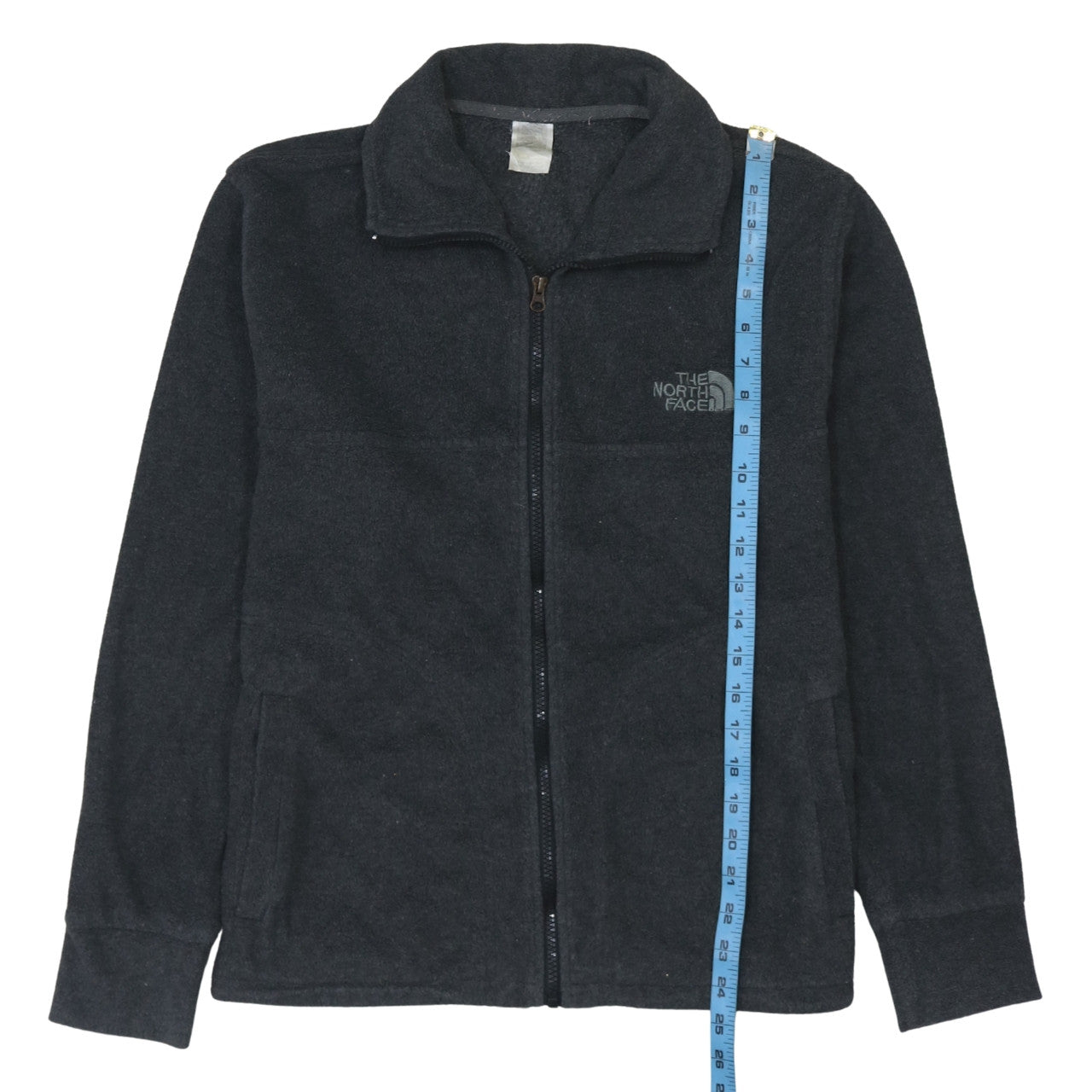 The North Face Men's Black Fleece Full Zip Jacket Size S