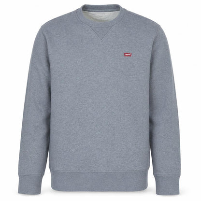 Levi's Men's Grey Crew Neck Pullover Sweatshirt Size S