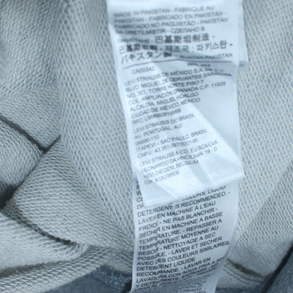 Levi's Men's Grey Crew Neck Pullover Sweatshirt Size S