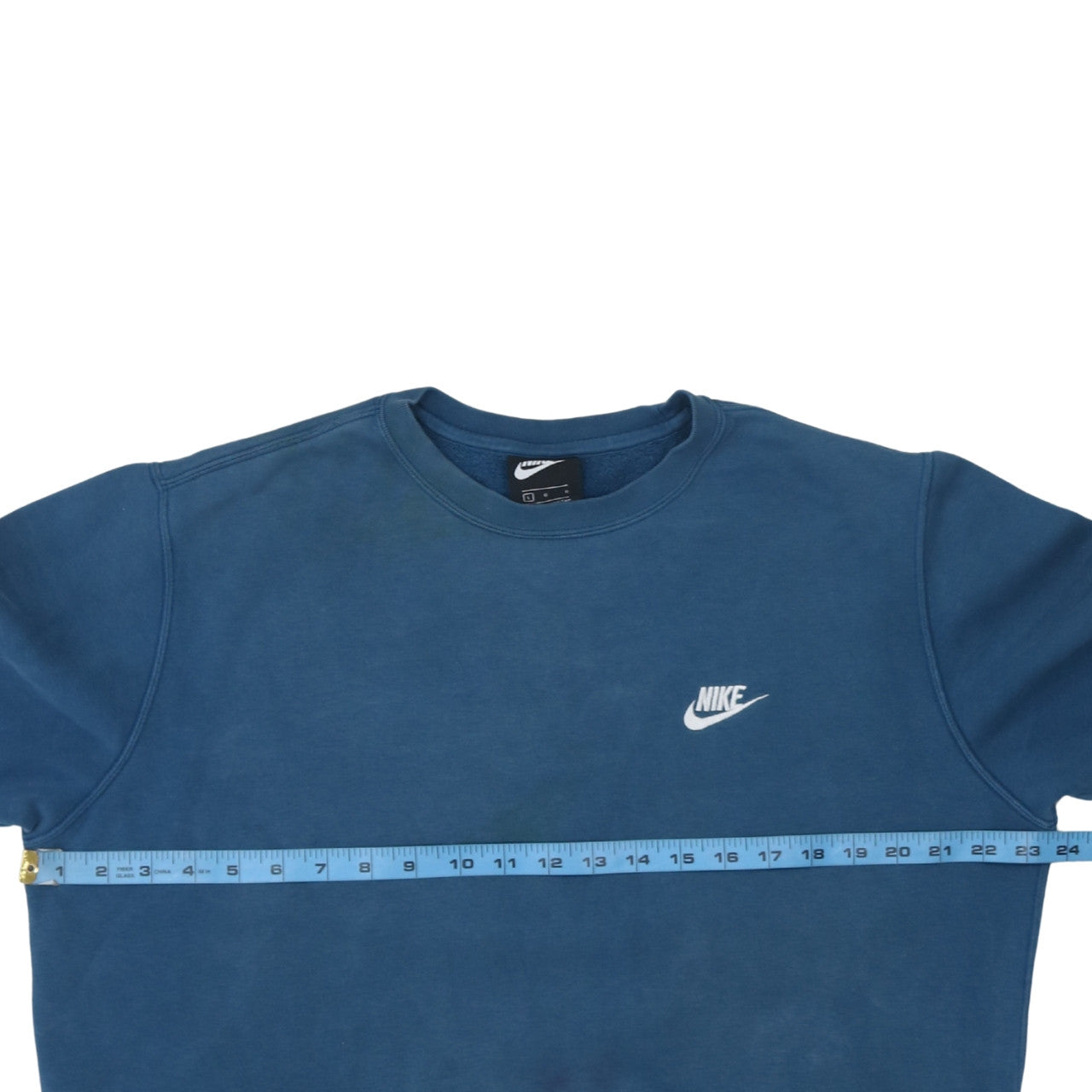 Nike Men's Blue Pullover Crew Neck Sweatshirt Size L