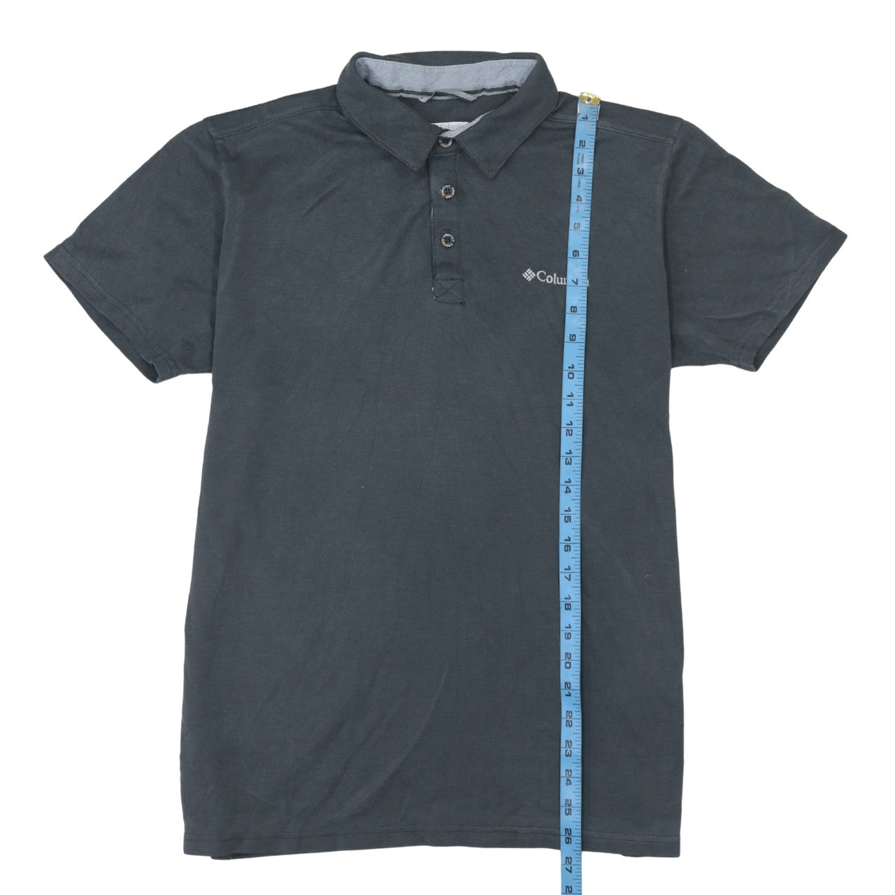 Columbia Men's Black M Polo Shirt Regular Fit Short Sleeve