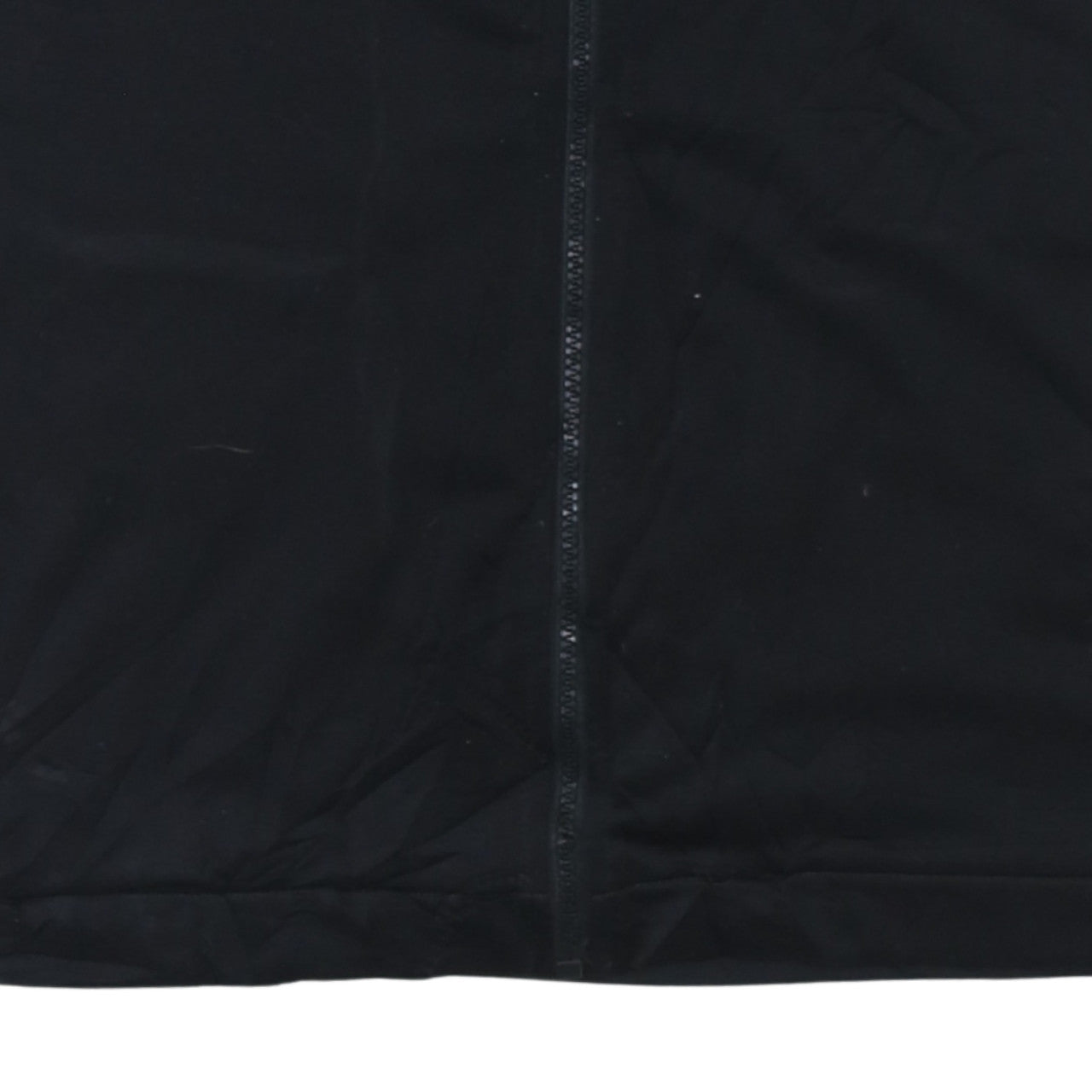 adidas Mens Black L Sports Waistcoat Bodywarmer Logo Zip Vest