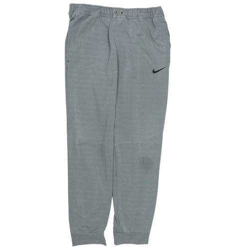 Nike Men's Grey Dri-Fit Jogger Trousers Size M Activewear