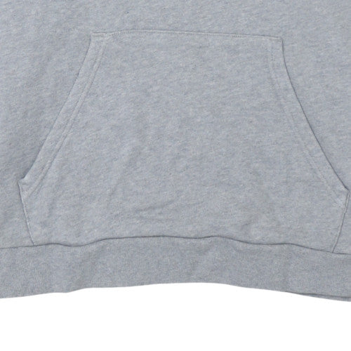 Adidas Men's Grey Pullover Hoodie Sweatshirt Size M