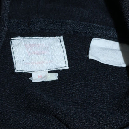 Levi's Mens Black Pullover Hoodie M Regular Fit Logo Fleece