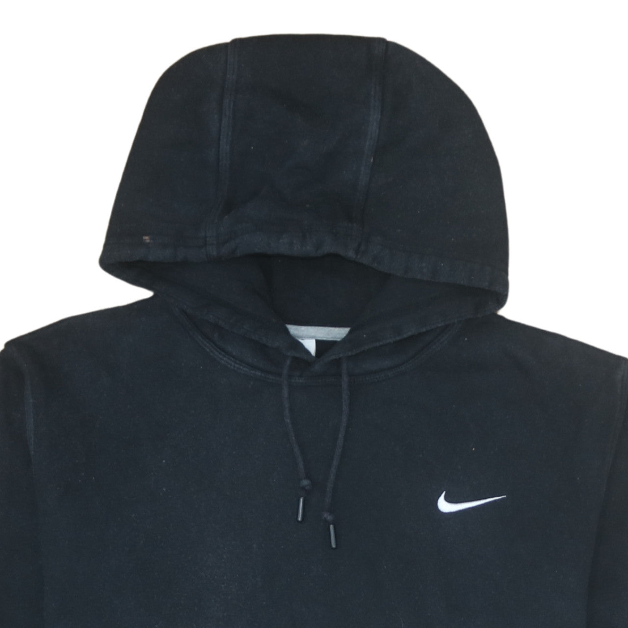 Nike Men's Black XL Pullover Hoodie with Logo and Kangaroo Pocket