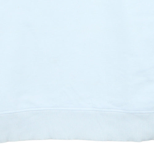 The North Face Men's White Pullover Sweatshirt L Logo Crew Neck