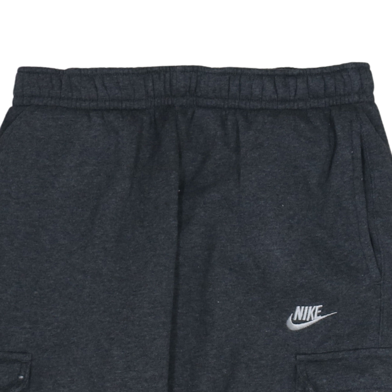 Nike Men's Black Cargo Jogger Sweatpants Small Fleece Lined