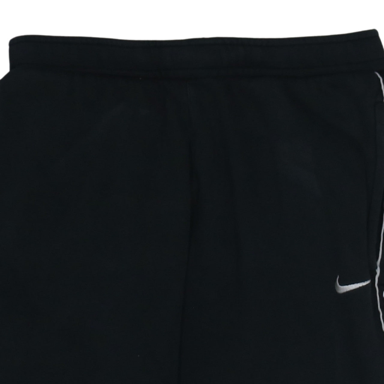 Nike Men's Black Jogger Sweatpants S Regular Fit Fleece Logo