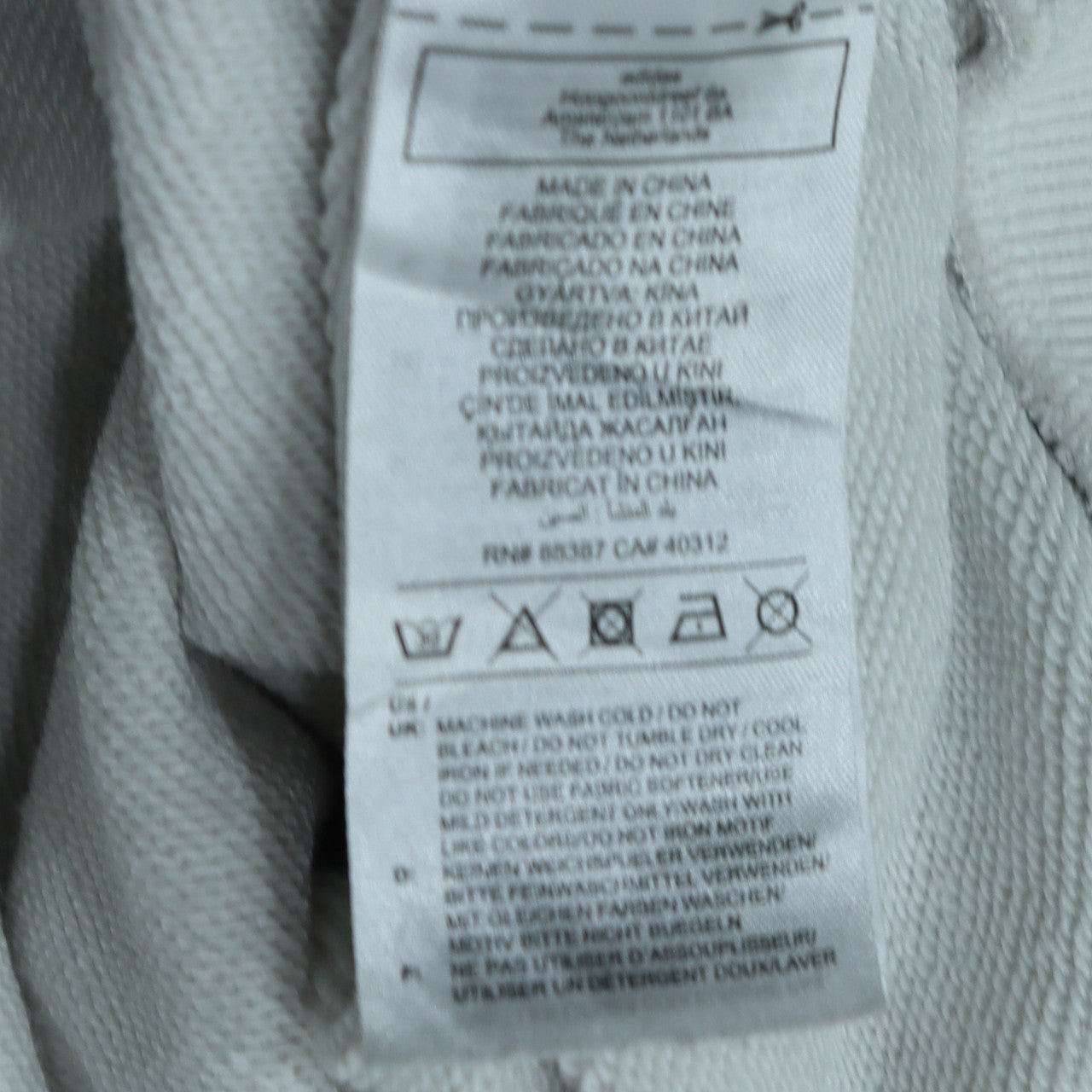 Adidas Womens White Tennis Academy Pullover Sweatshirt Size 10
