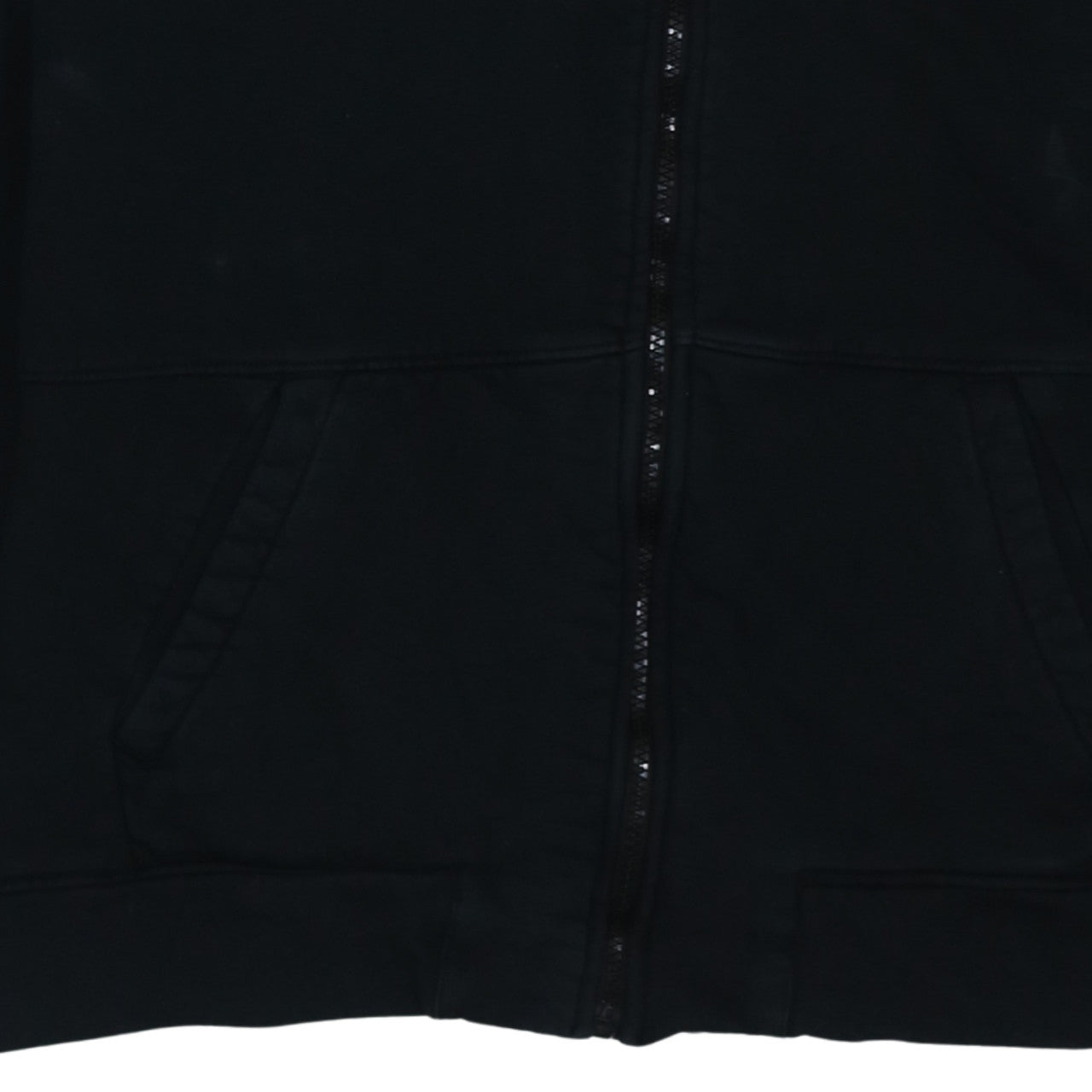 Nike Air Mens Black XL Full Zip Hoodie Fleece Sweatshirt