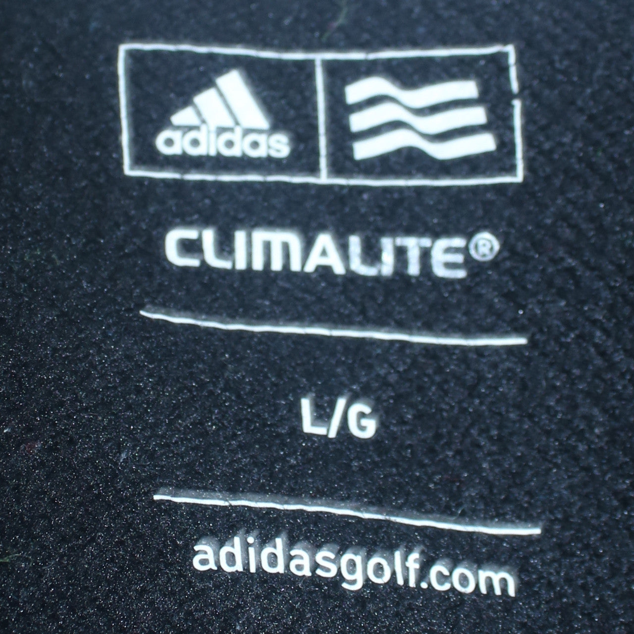 Adidas Men’s Black 1/4 Zip Climalite Golf Sweatshirt Size L
