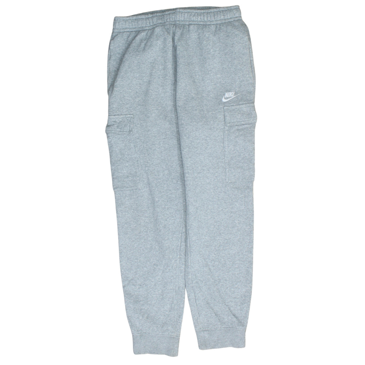 Nike Mens Grey Cargo Jogger Sweatpants Size S Regular Fit