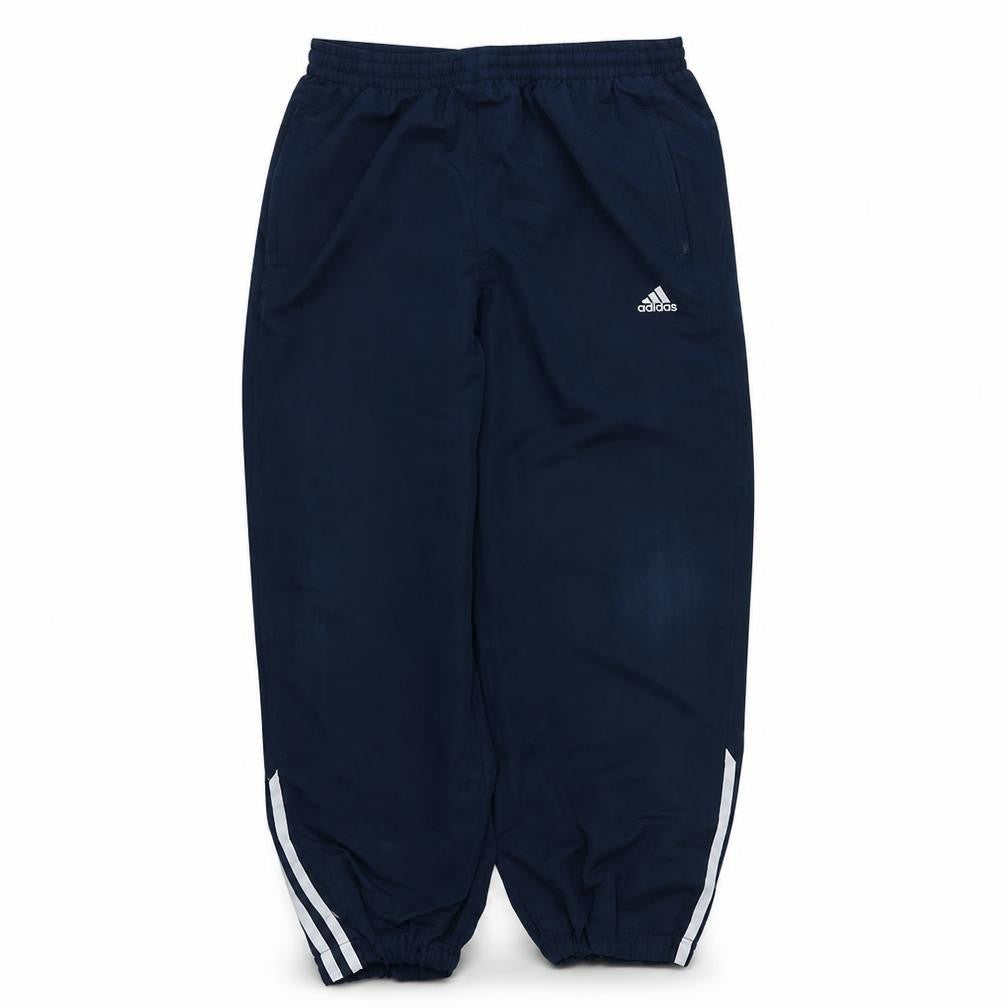 Adidas Boys Blue 13-14 Years Jogger Trousers with Elastic Waist
