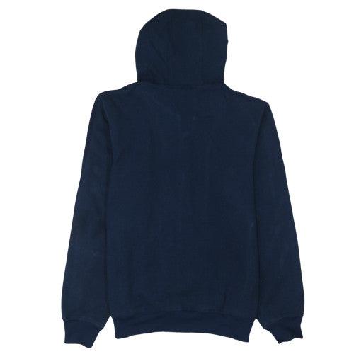 Adidas Mens Blue Full Zip Hoodie M Regular Fit Sportswear
