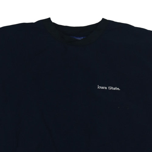 Champion Men's Blue XL Pullover Crew Neck Embroidered Sweatshirt