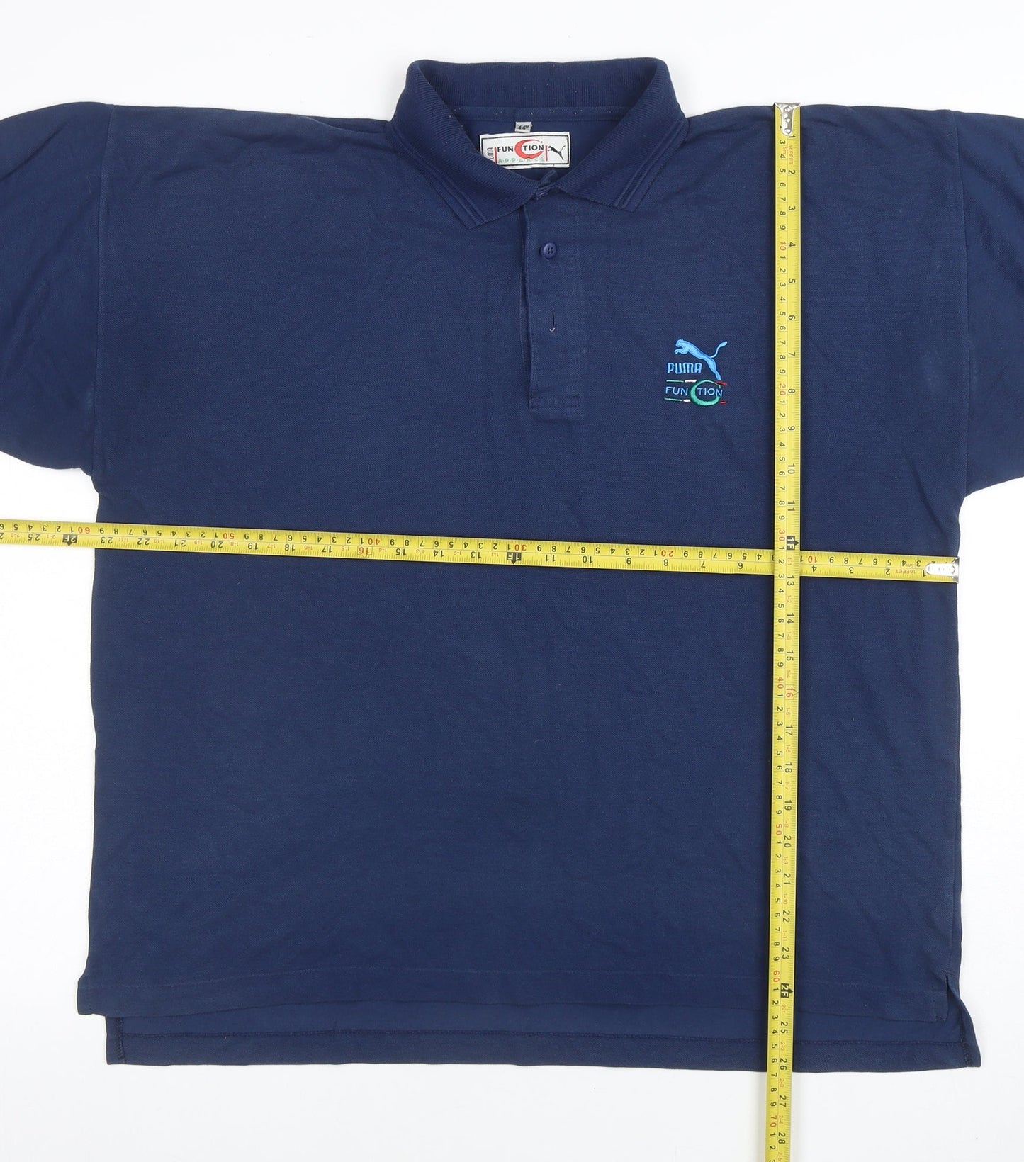 Puma Men's Blue Function Polo Shirt XL Sports Casual