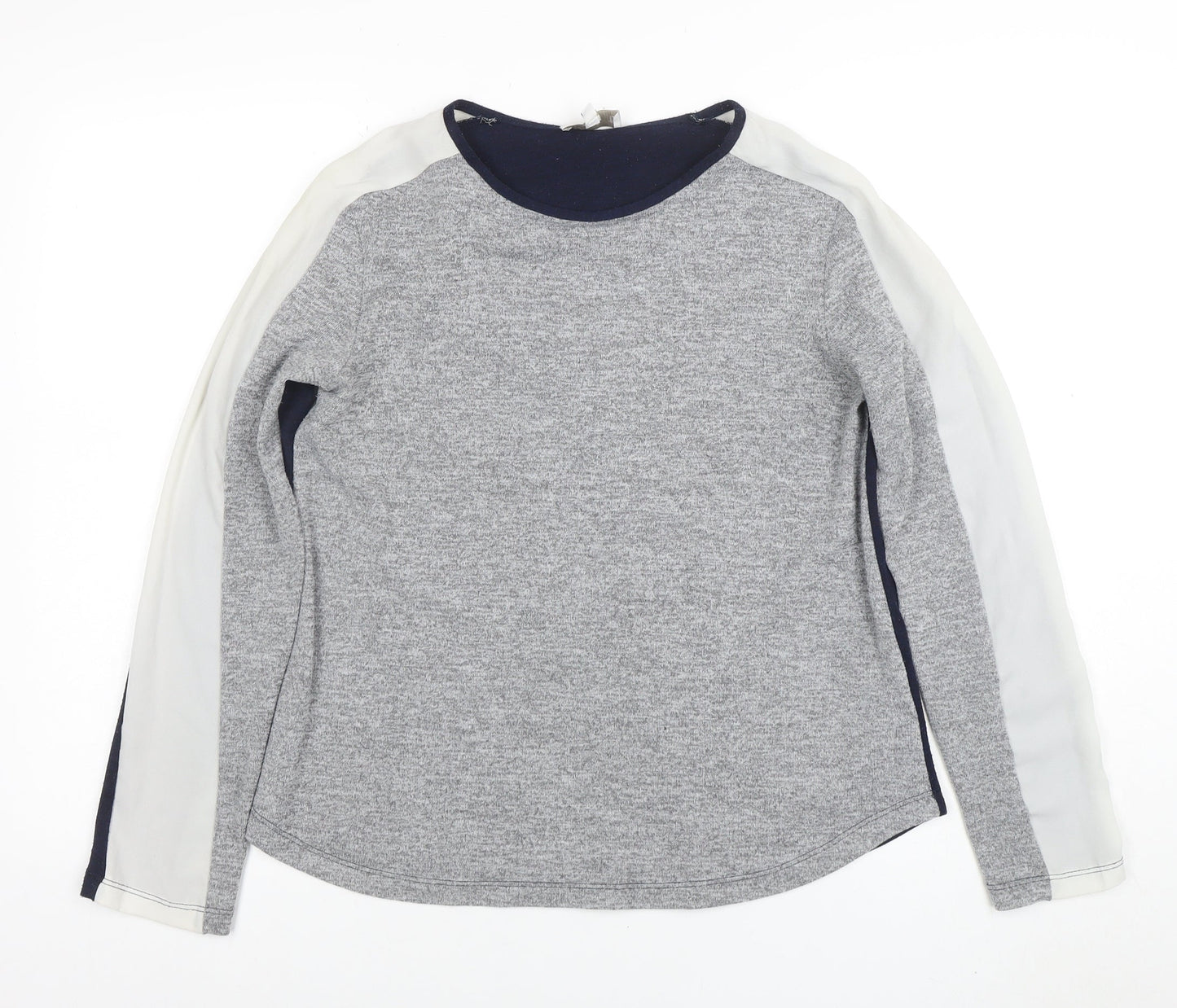 Apricot Womens Multicoloured Long Sleeve Colourblock Jersey T-Shirt Size S