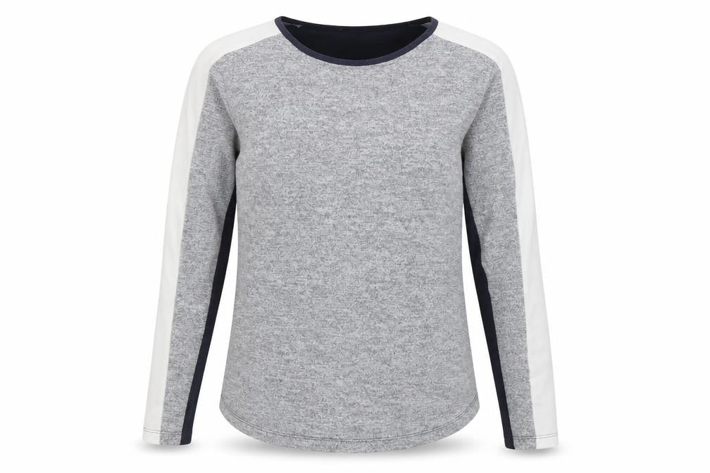 Apricot Womens Multicoloured Long Sleeve Colourblock Jersey T-Shirt Size S