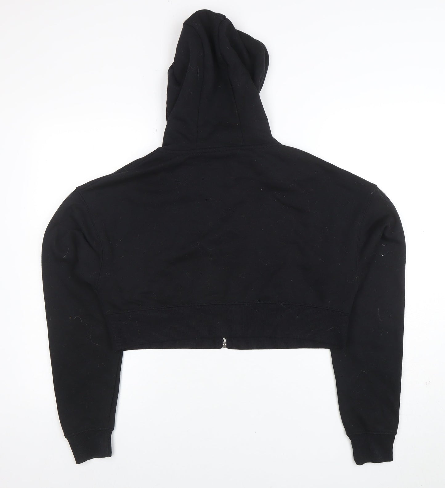 NBA Los Angeles Lakers Black Cropped Full Zip Hoodie Women S