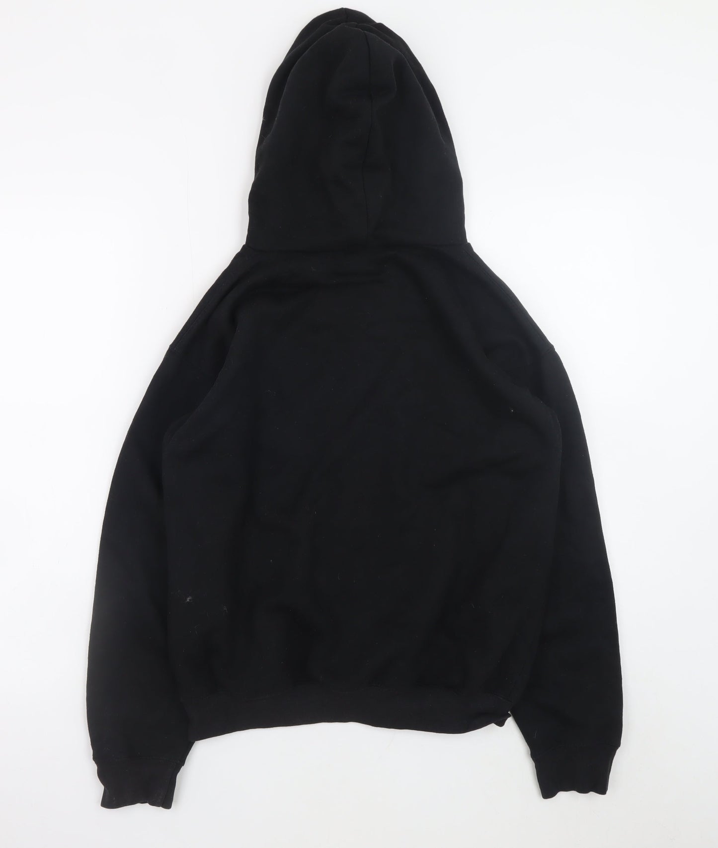 Marvel Men's Black Pullover Hoodie Small Graphic Logo Fleece