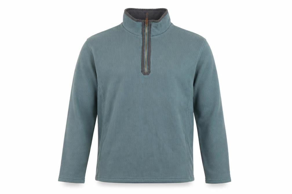 Mountain Warehouse Men's Green L 1/2 Zip Fleece Sweatshirt