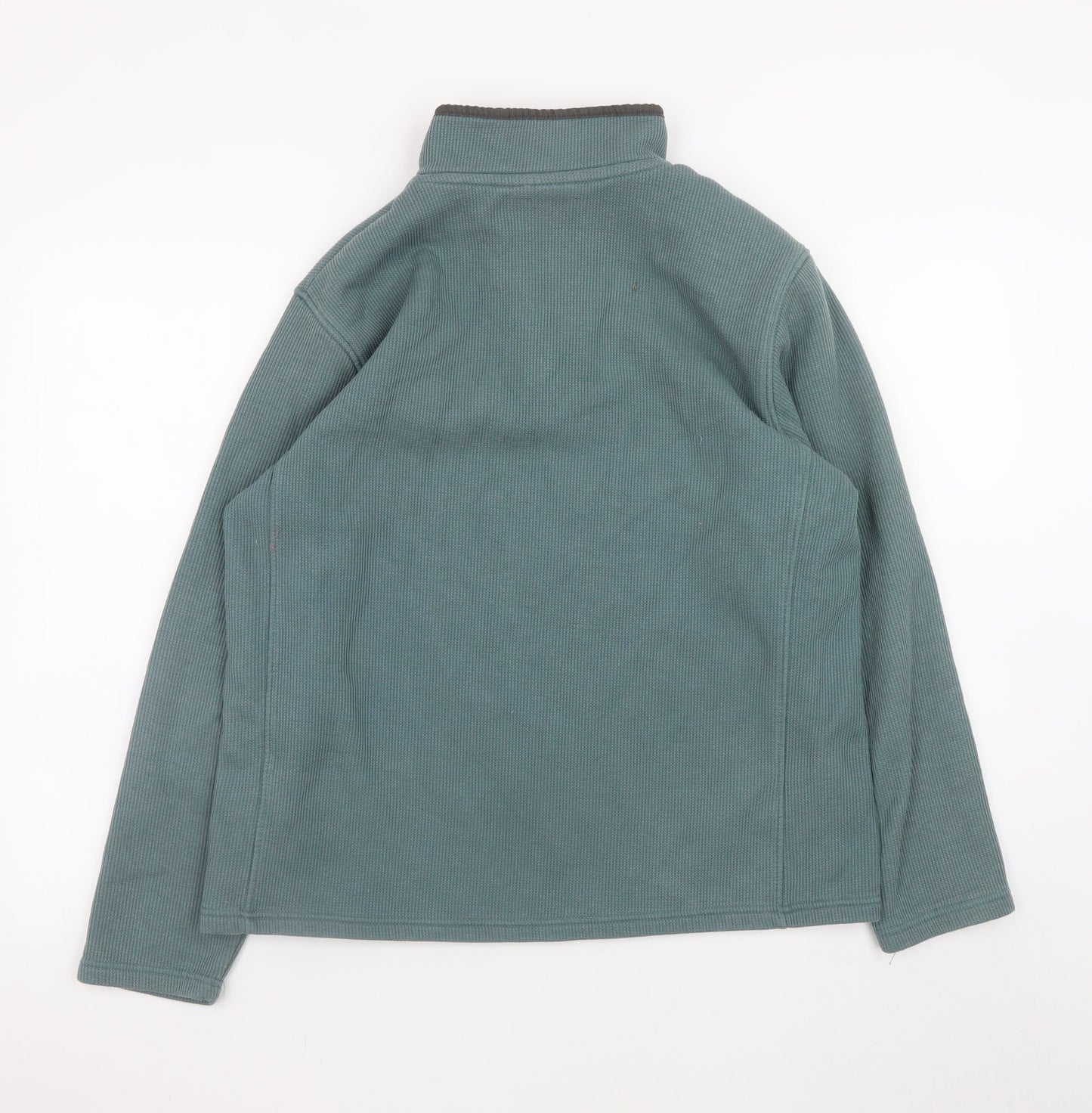 Mountain Warehouse Men's Green L 1/2 Zip Fleece Sweatshirt