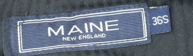 Maine New England Men's Brown Corduroy Chino Trousers 36S