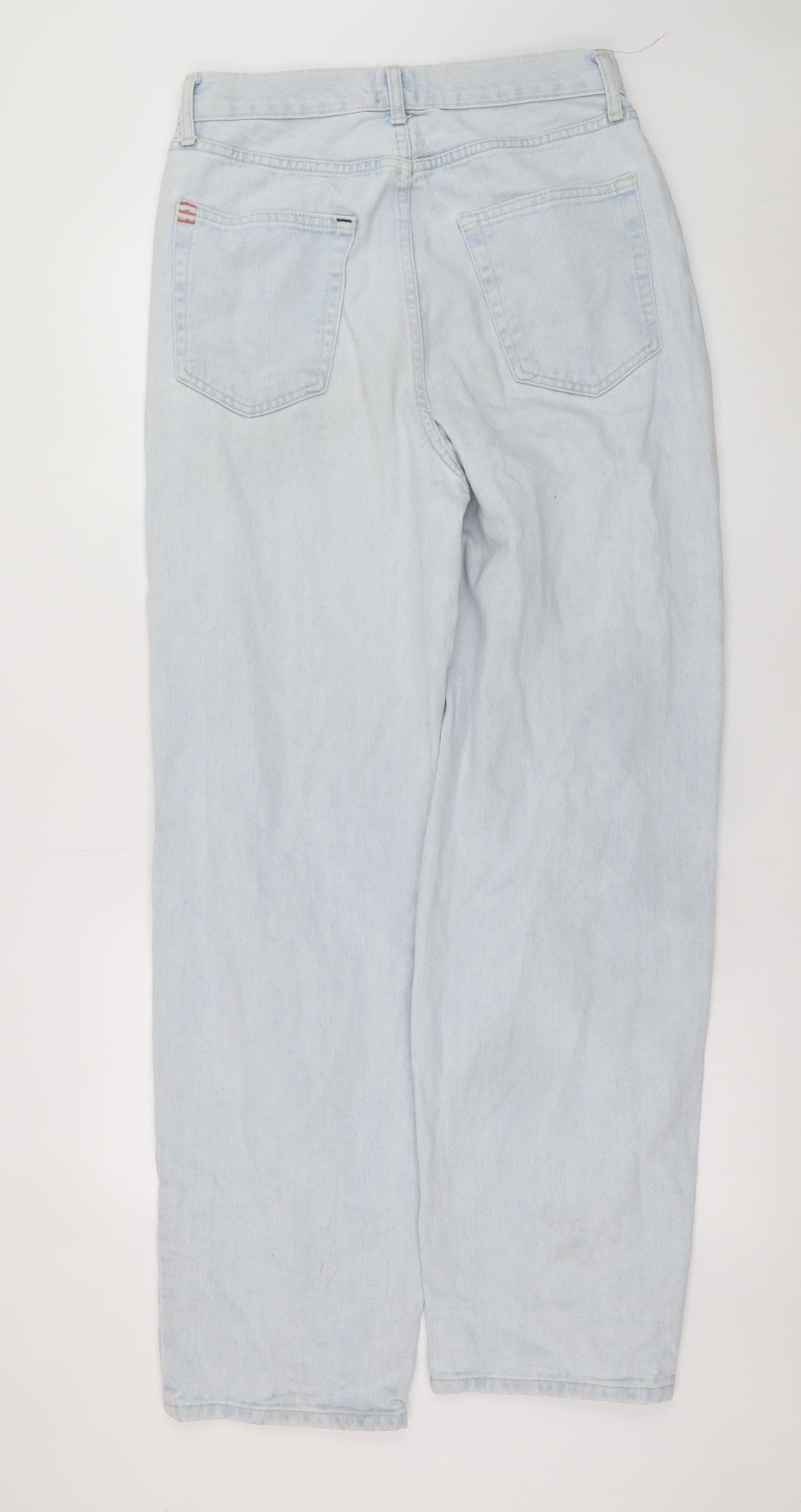 BDG Urban Outfitters Women’s Blue High Rise Baggy Distressed Jeans Size 12