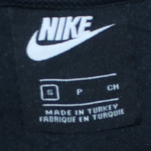 Nike Men's Black Pullover Hoodie Small Sports Fleece Sweatshirt