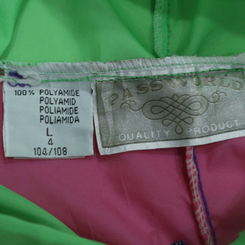 Passworld Womens Multicoloured L Windbreaker Hooded Jacket