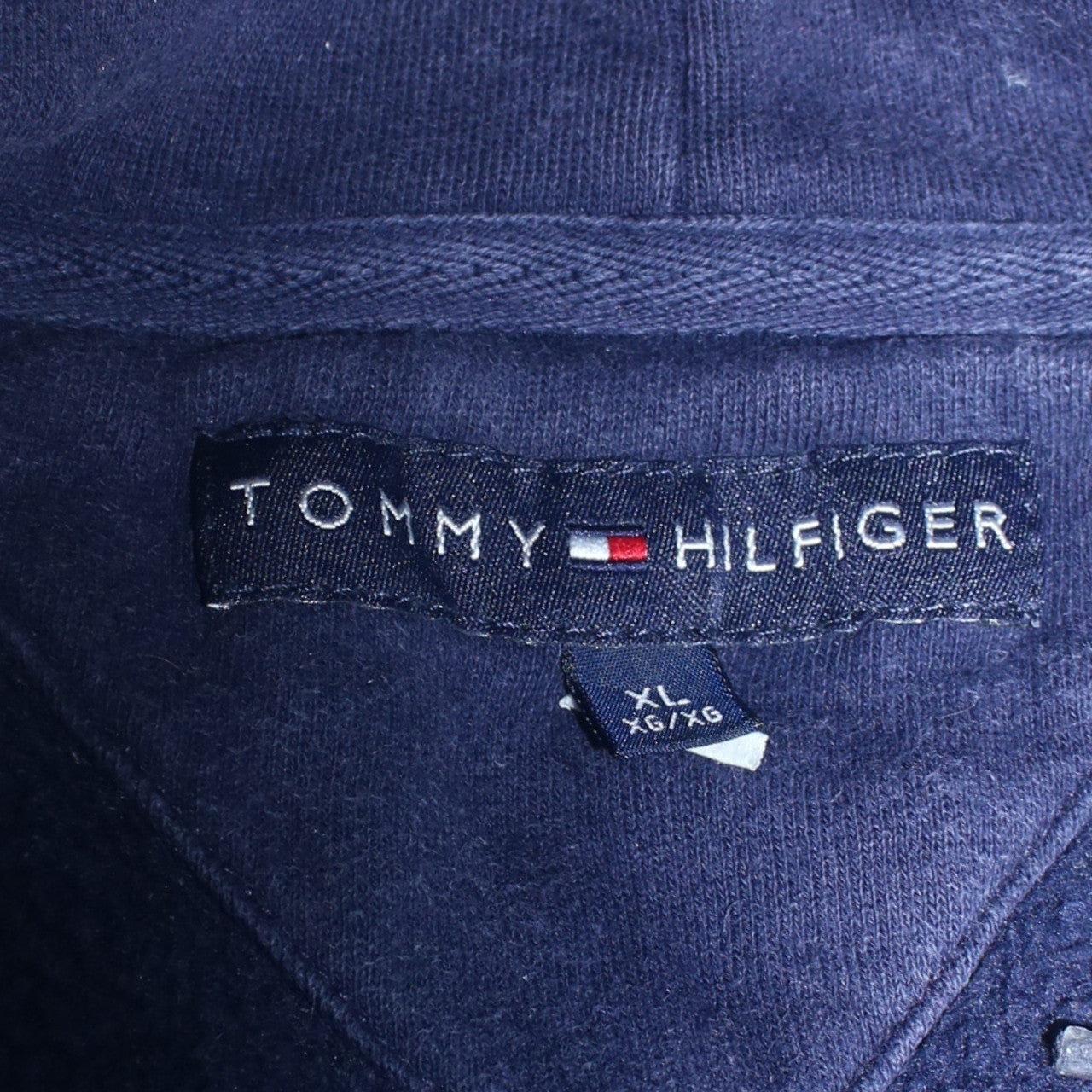 Tommy Hilfiger Men's Blue Full Zip USA Hoodie XL