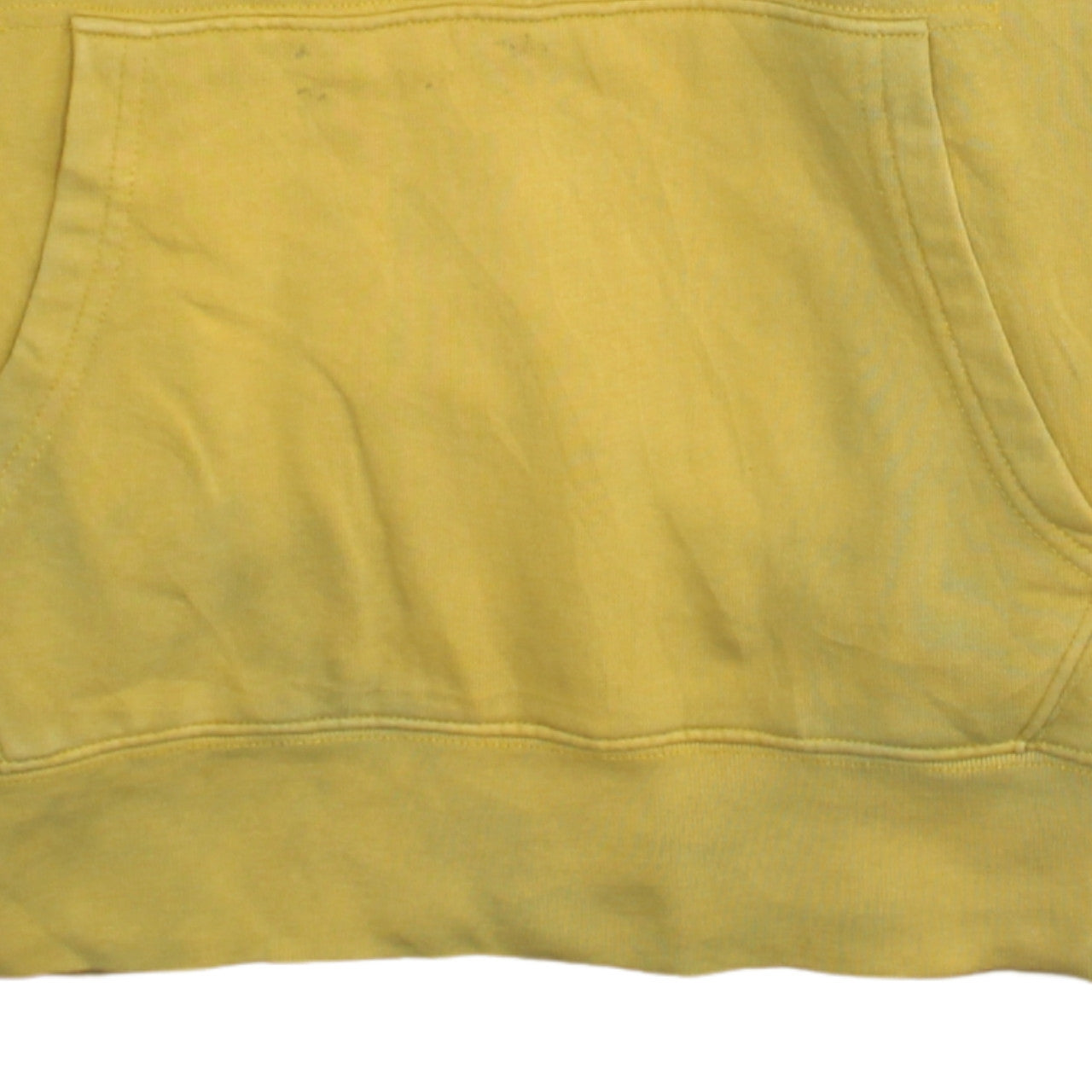 Levi's Men's Yellow Logo Pullover Hoodie Size M Classic Fleece