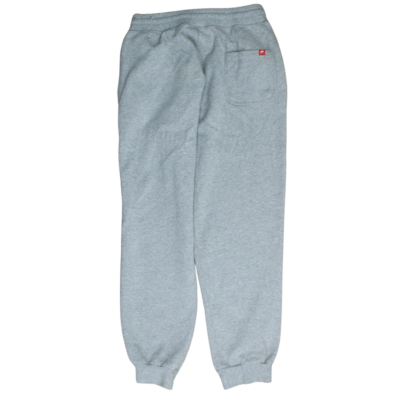 Nike Men's Grey Fleece Sweatpants Medium Regular Fit