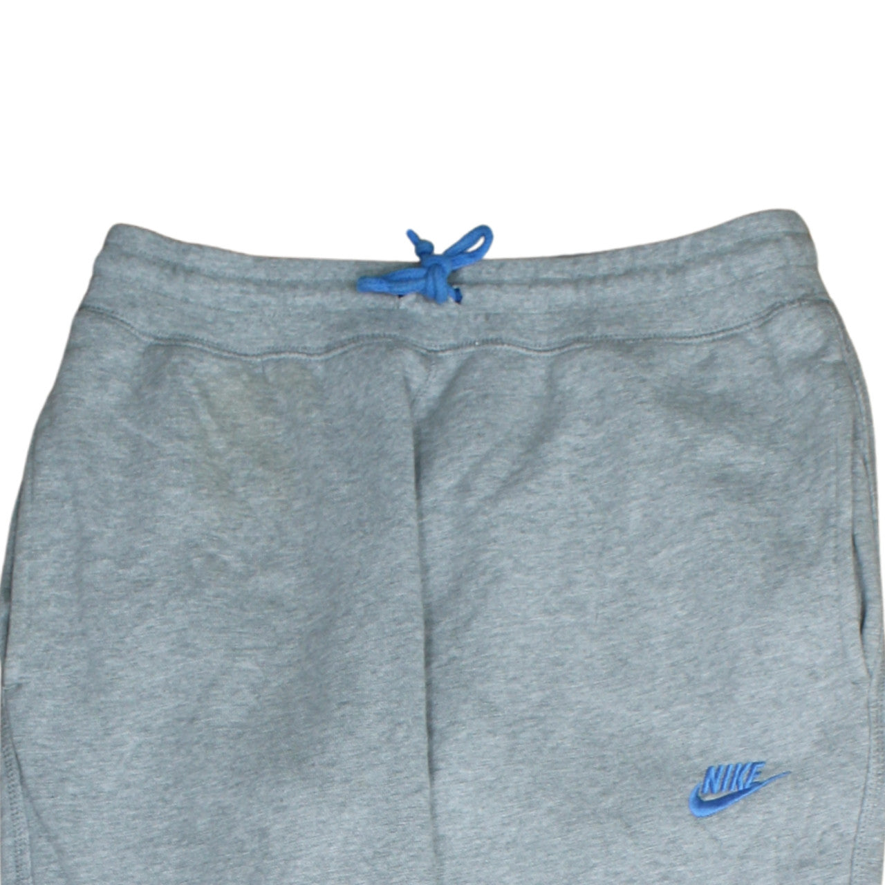 Nike Men's Grey Fleece Sweatpants Medium Regular Fit