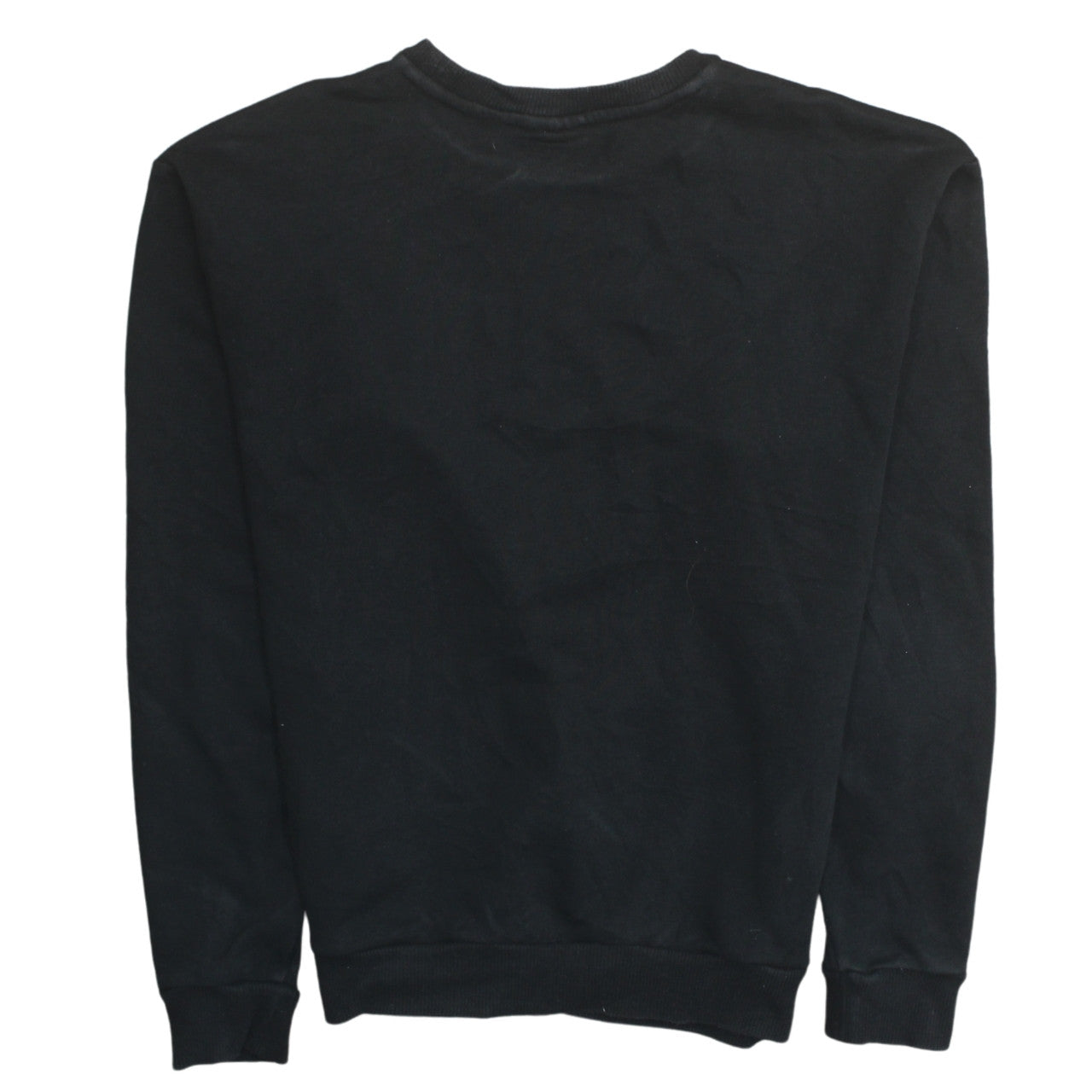 Puma Womens Black XS Pullover Sweatshirt Crew Neck Long Sleeve Casual