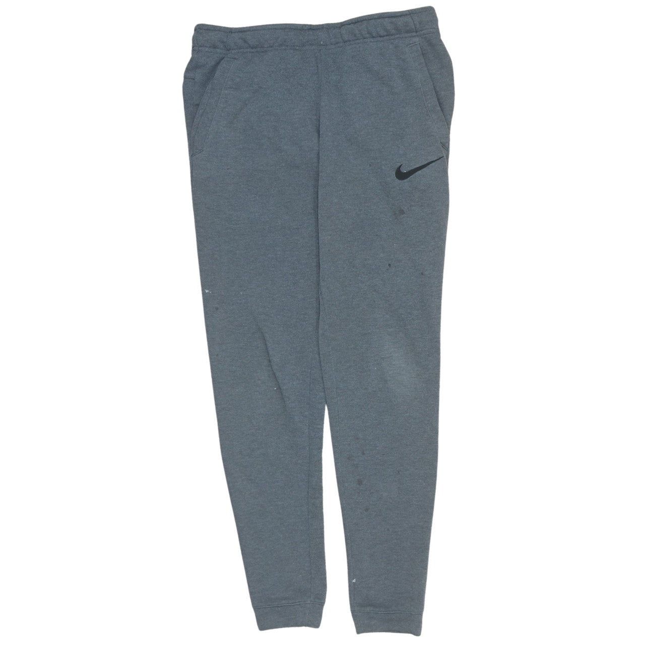 Nike Men's Grey Dri-FIT Jogger Trousers Size S Athletic Fit