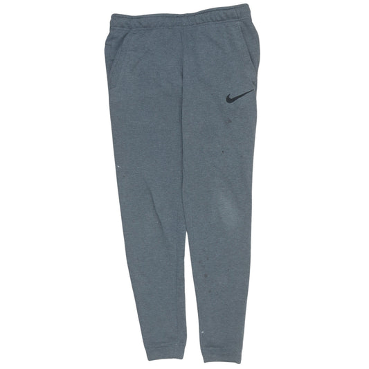 Nike Men's Grey Dri-FIT Jogger Trousers Size S Athletic Fit
