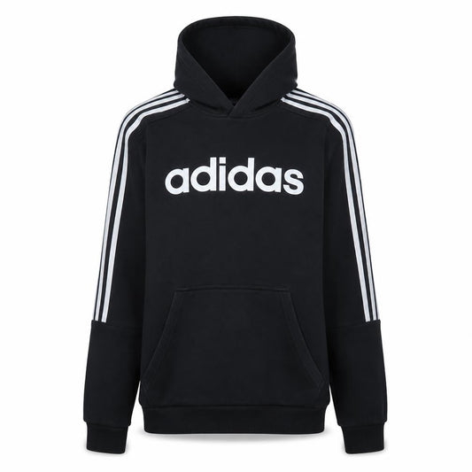 Adidas Men Black Pullover Hoodie Size S Sports Fleece Jumper