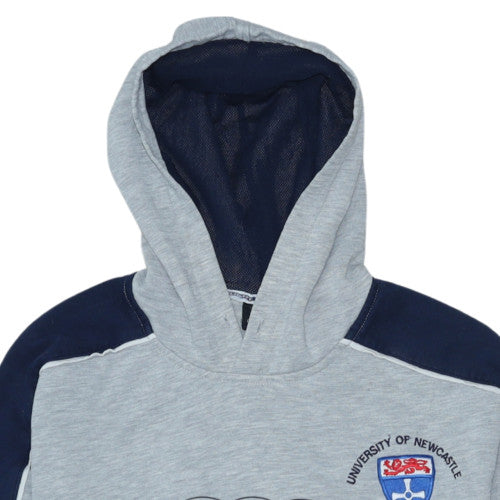 Canterbury Mens Grey Small Pullover Rugby University Hoodie