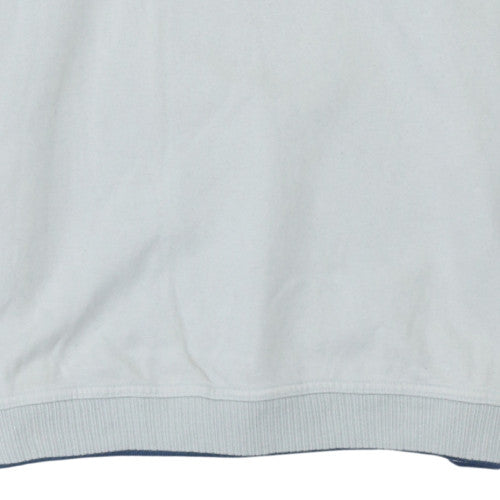 Puma Men's Light Blue Crew Neck Sweatshirt Size S