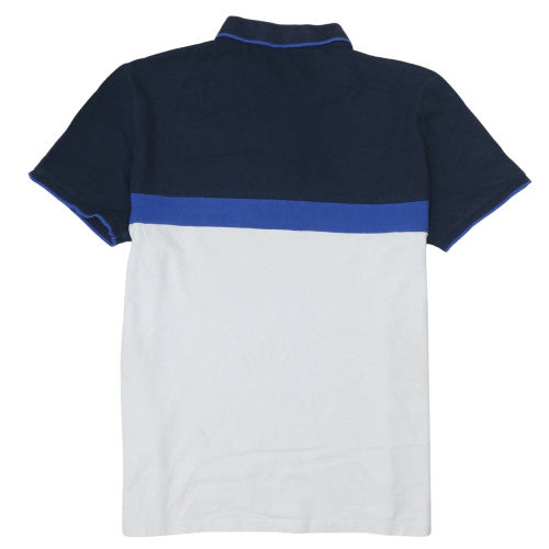 WE Men’s Multicoloured Slim Fit Cotton Blend Polo Shirt XL