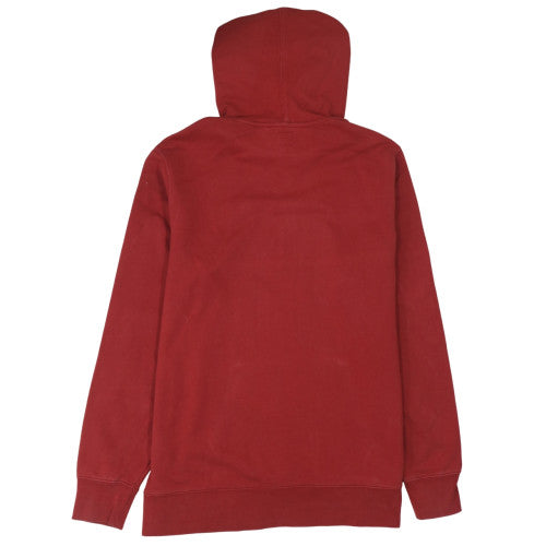 Levi's Men's Red Pullover Hoodie L Regular Fit Cotton Sweatshirt