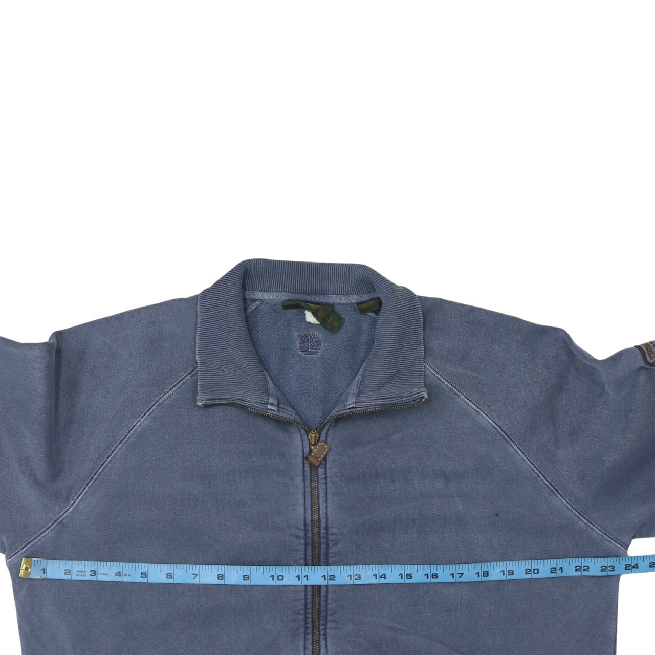 Timberland Men's Blue Full Zip Cotton Sweatshirt Jacket M