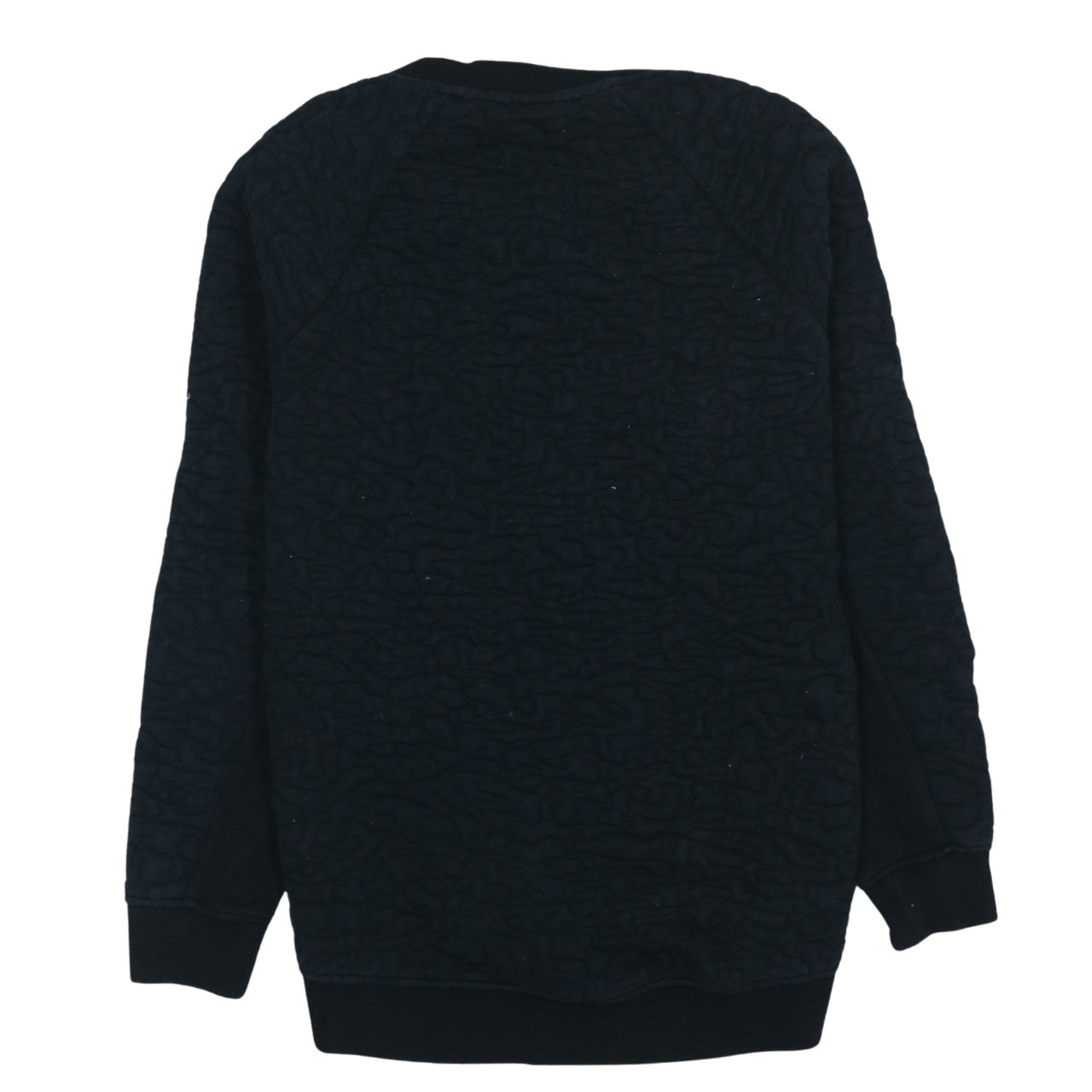 Nike Women’s Black Crew Neck Sweatshirt Size S Cotton Blend